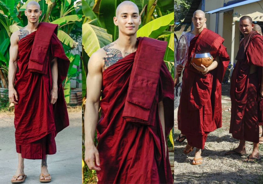 Самый красивый мужчина в мире: Монах, актёр и модель Паинг Такхон